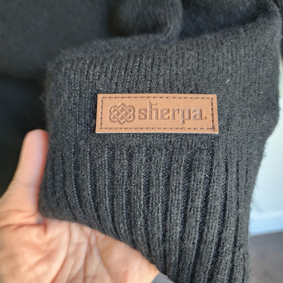 Sherpa Adventure Gear Alpaca/merino Blend Black Men's Sweater - Picture 3 of 6